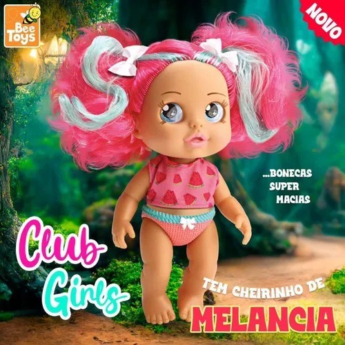 BONECA CLUB GIRLS SABORES BEE TOYS
